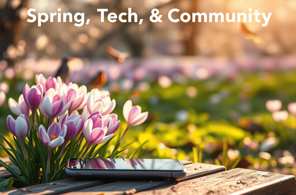 Spring, Tech, & Community: Modern Ways to Share Hope